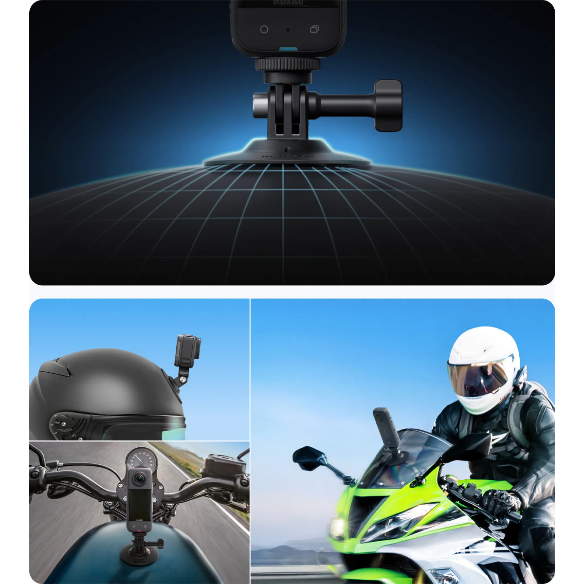 Kit Insta 360 - Accesorios Para Moto