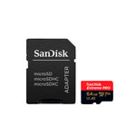 Memoria Micro Sd Sandisk Xtreme Pro 64 Gb Vel 90 - 170 Mbs