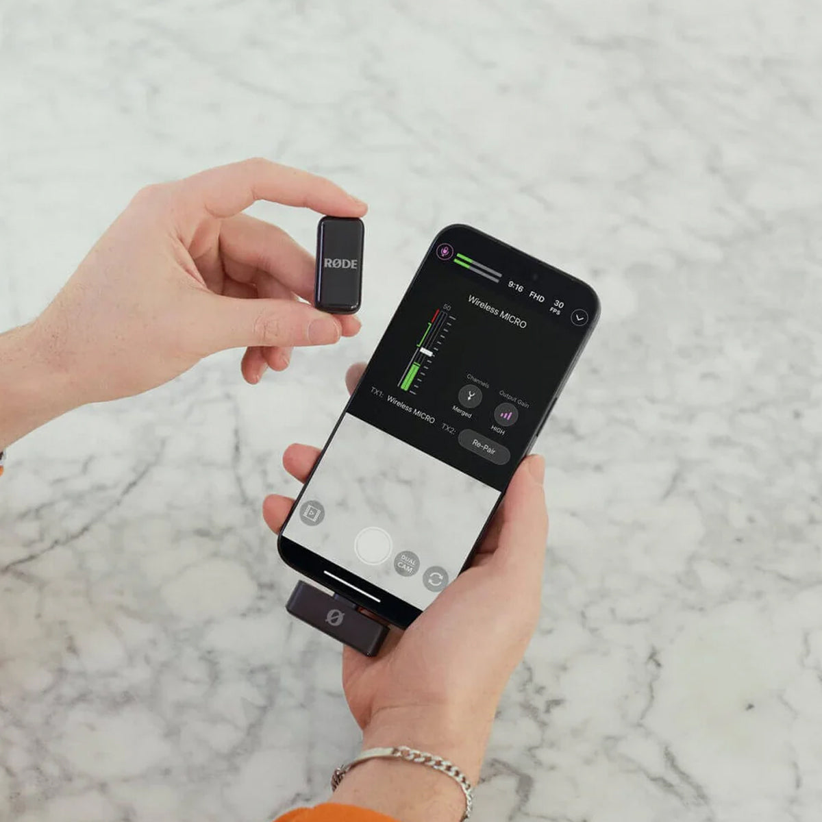 Micrófono Inalámbrico Rode Micro USB-C Negro