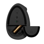 Mouse Logitech Lift Vertical Ergonómico Inalámbrico Grafito