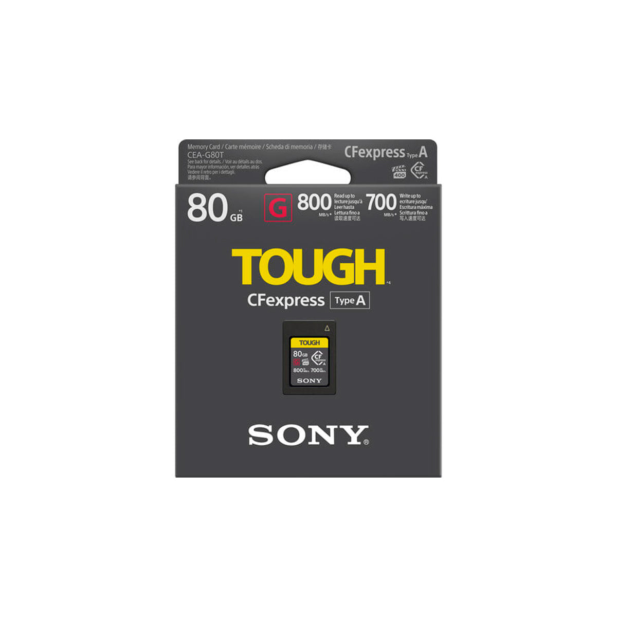 Memoria Sony 80 GB CFEXPRESS Tipo A