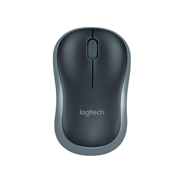 Mouse Logitech M185 Inalámbrico Negro-Gris