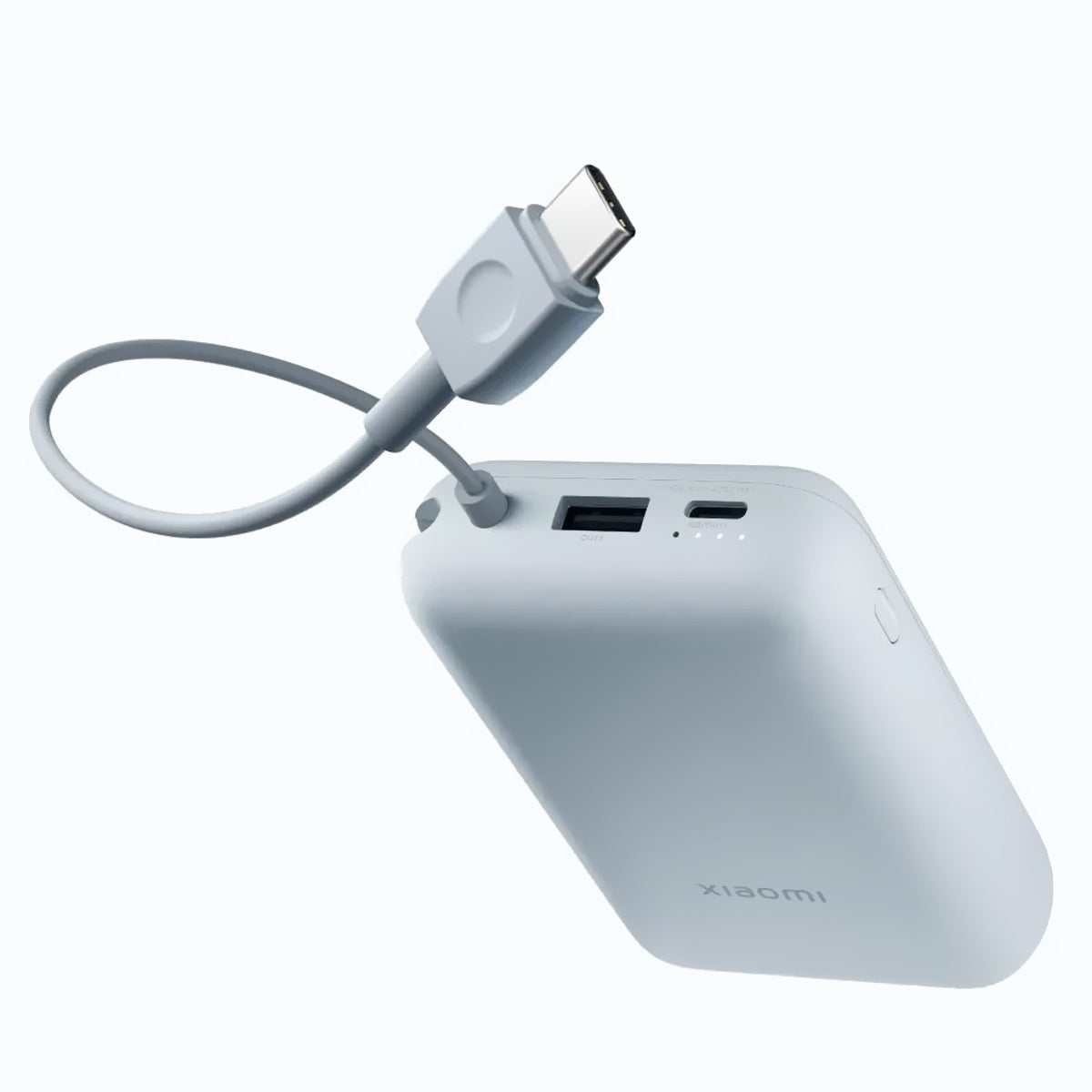 Xiaomi Power Bank 10000mAh Con Cable de Carga Integrado Azul
