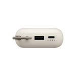 Xiaomi Power Bank 10000mAh Con Cable de Carga Integrado Beige