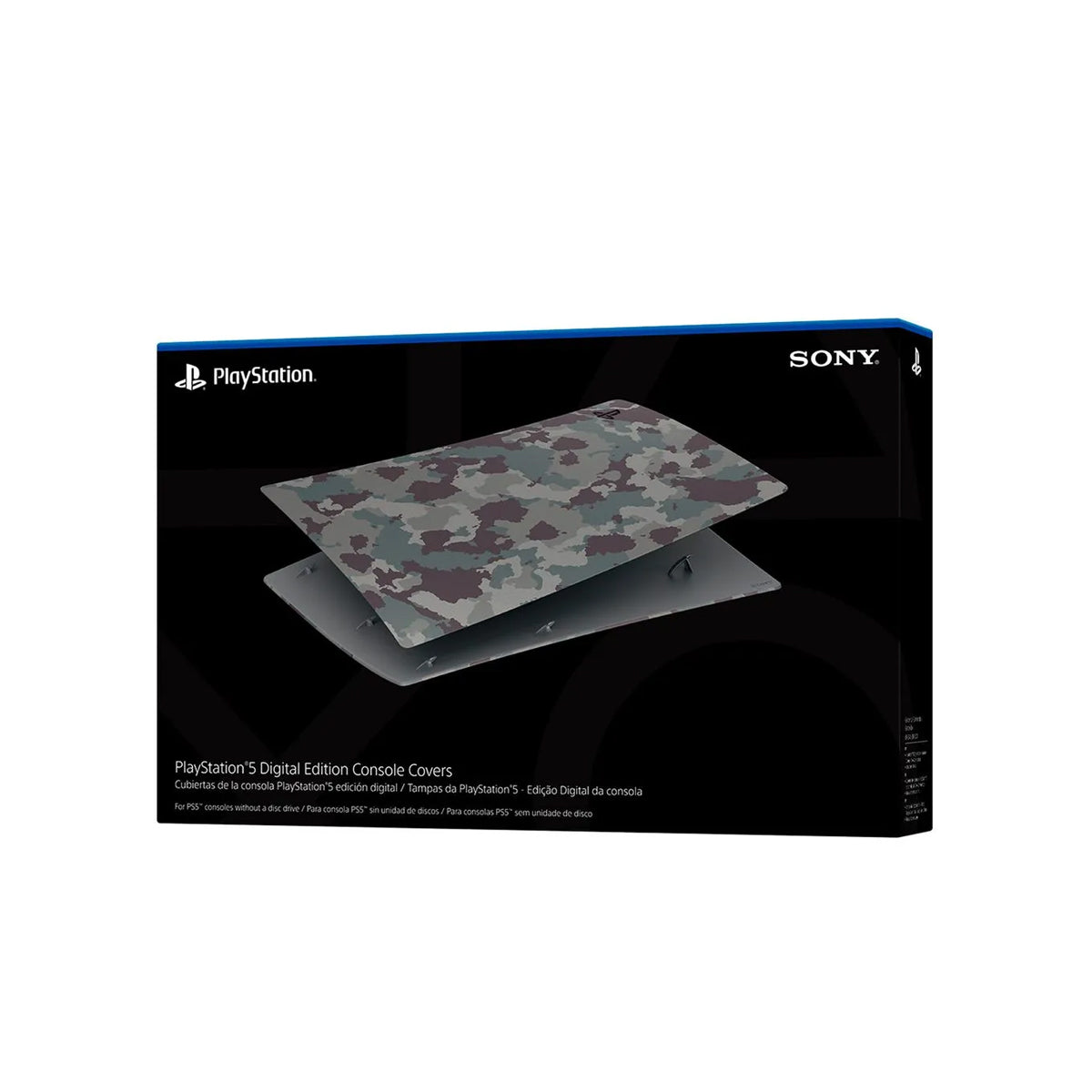 Protector De Cubierta PS5 Digital Gray Camo