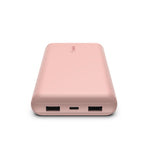 Power Bank Belkin 20K USB-A X2 USB-C 15W Rosado