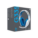 Audífonos Diadema Logitech Gaming Inalámbrica G335 Blanco