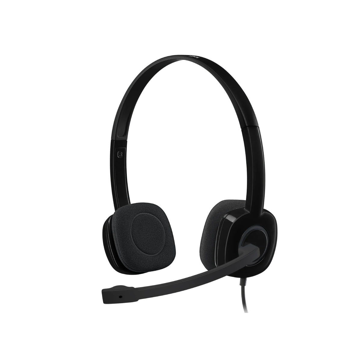 Audífonos Diadema Con Microfono Logitech H151 Negro