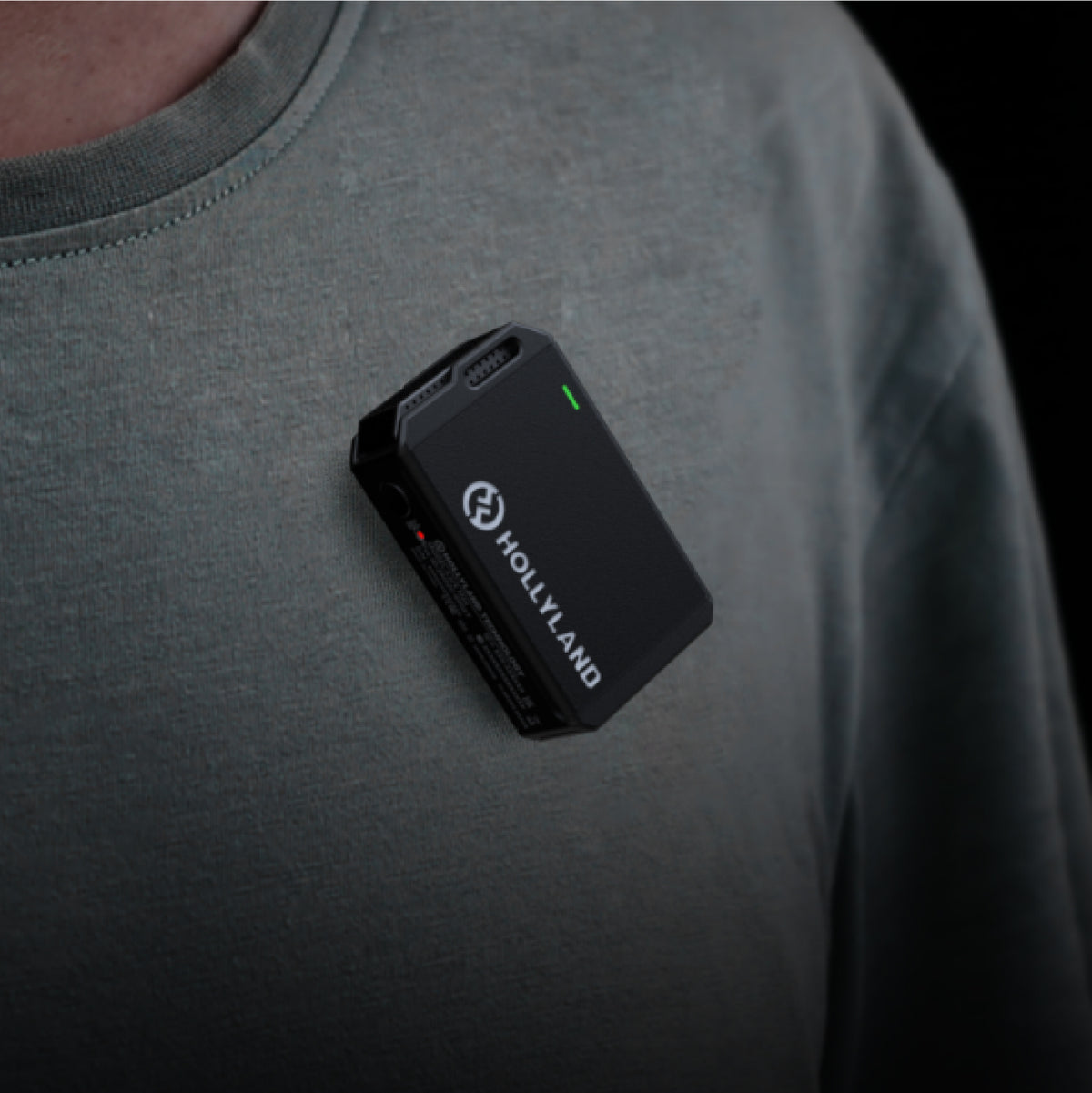 Micrófono Hollyland Lark Max Duo Black