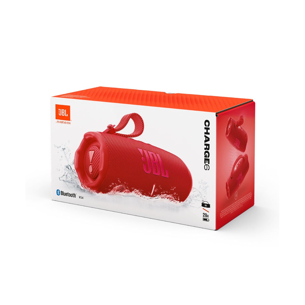 Parlante JBL Charge 6 BT Rojo