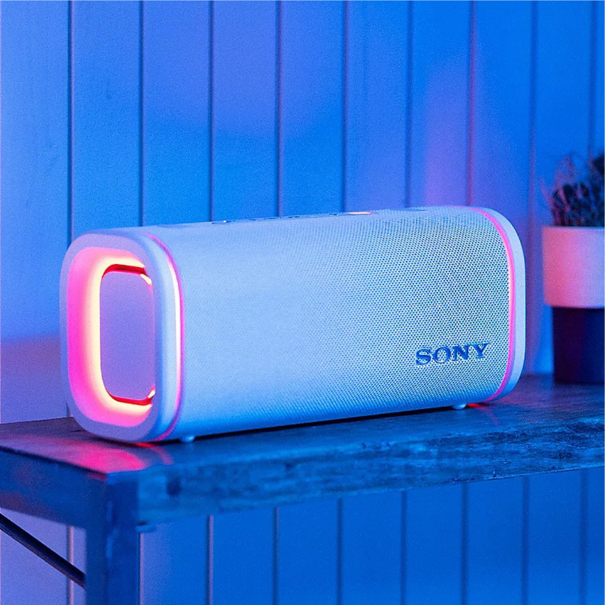 Parlante Sony Inalámbrico Ult Field 5 Ult Power Sound Blanco