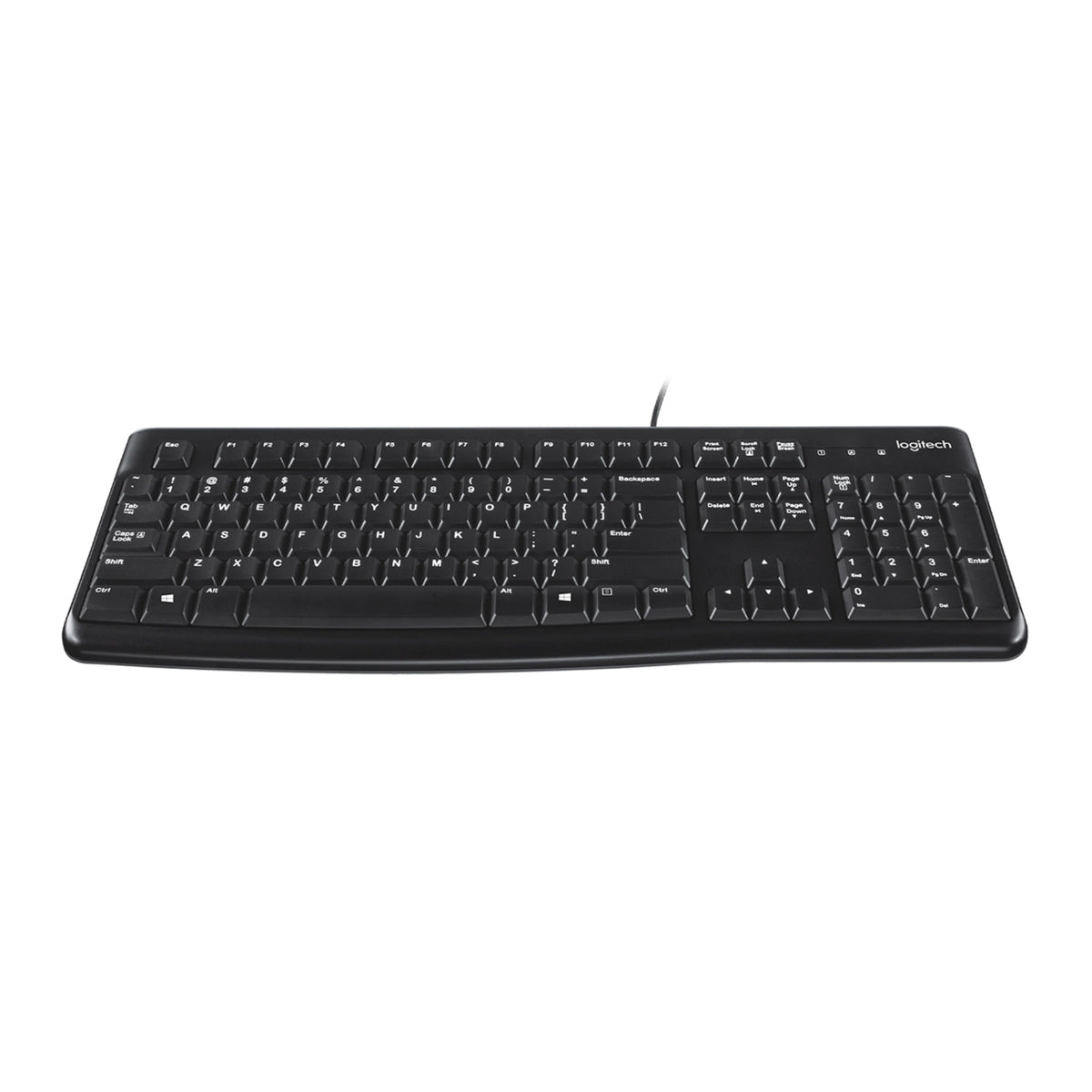 Teclado Alámbrico Logitech K120 Negro