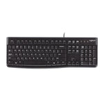 Teclado Alámbrico Logitech K120 Negro