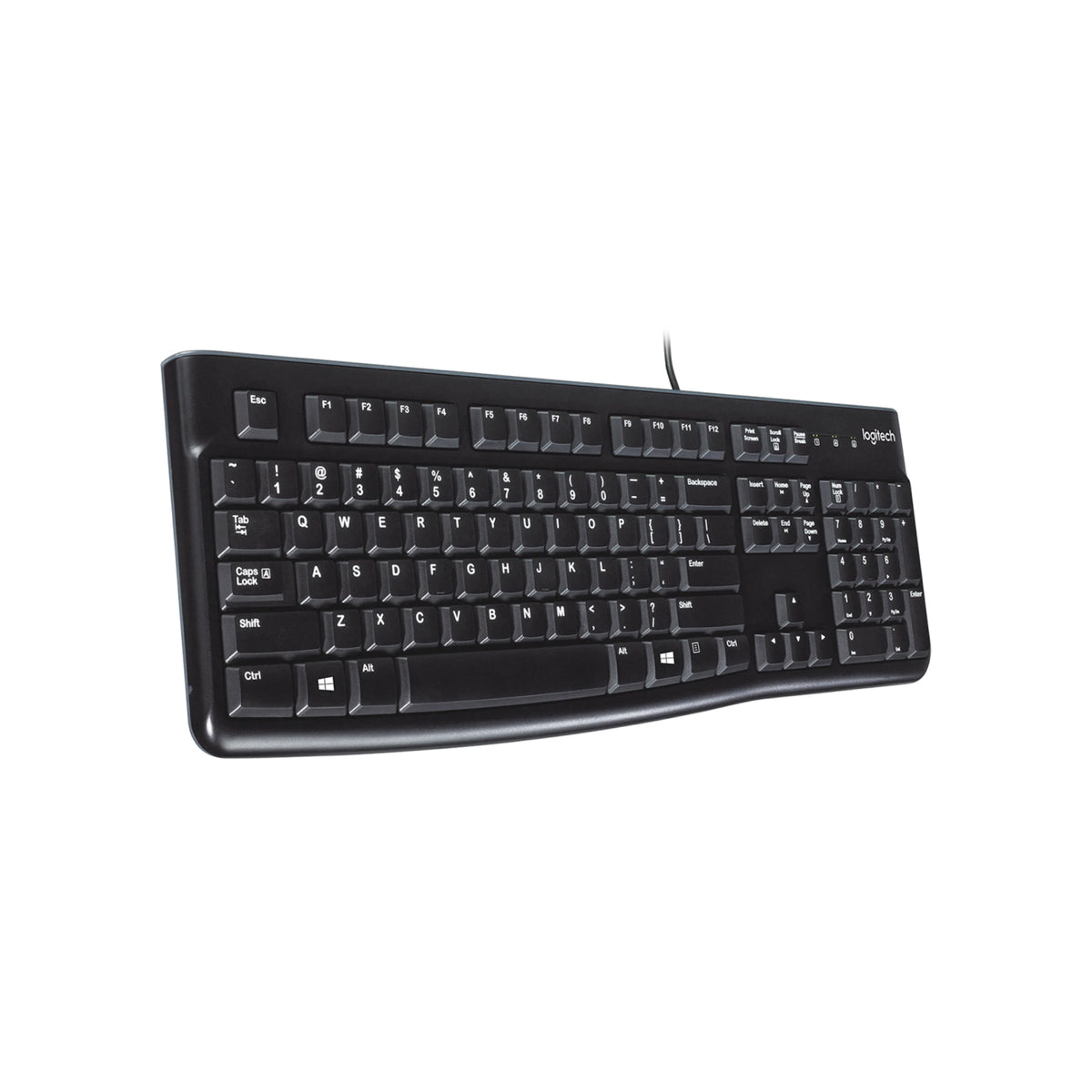 Teclado Alámbrico Logitech K120 Negro
