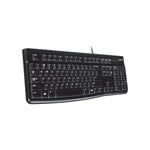 Teclado Alámbrico Logitech K120 Negro