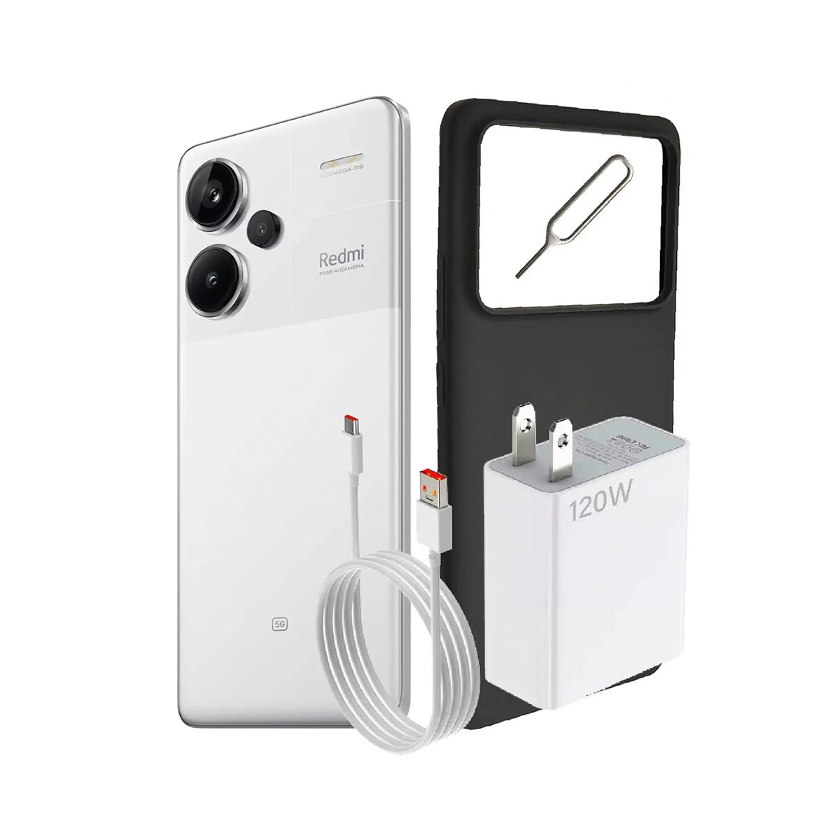 Celular Xiaomi Redmi Note 13 Pro + 5G 512GB Blanco