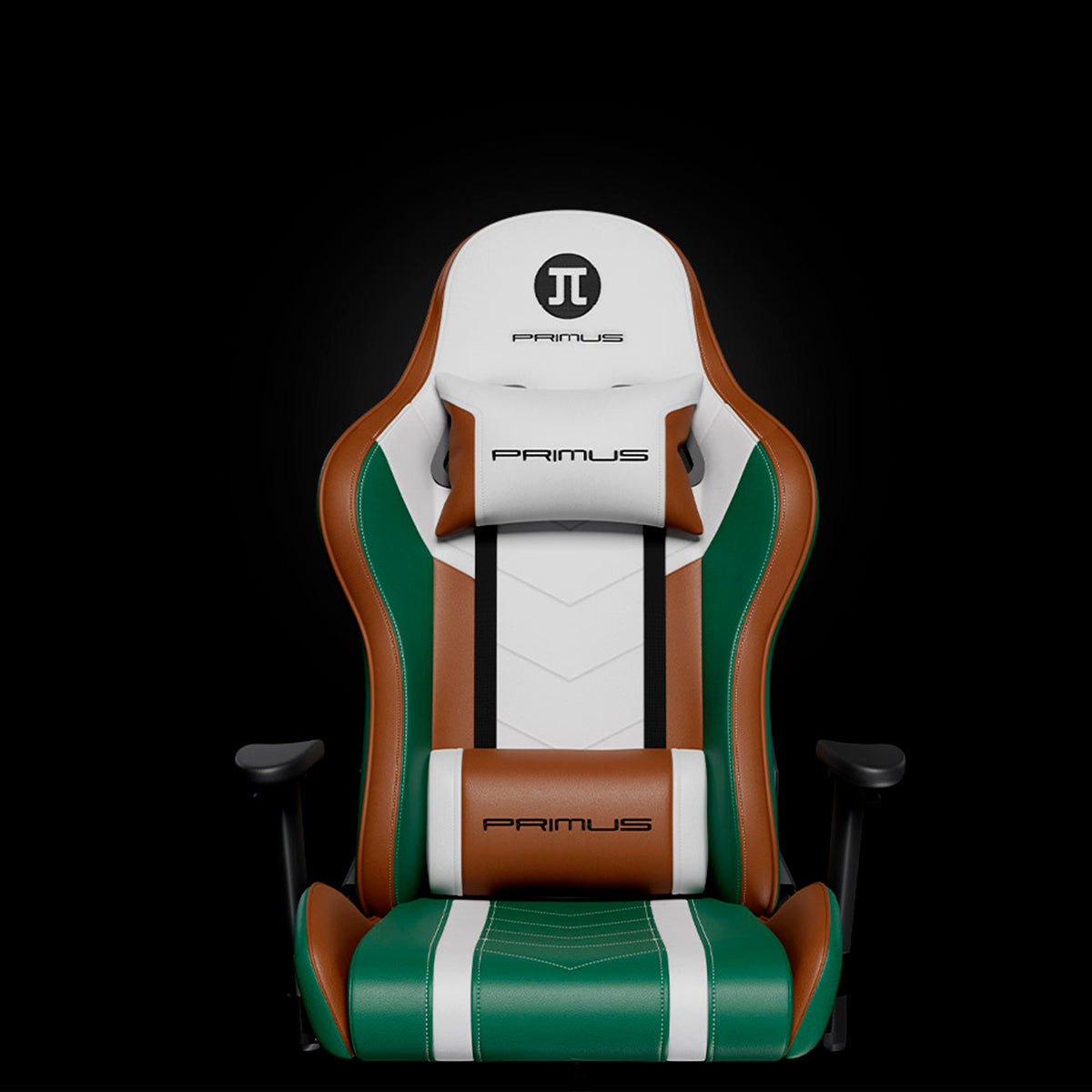 Silla Primus Gaming Thronos 100T Verde Y Marrón