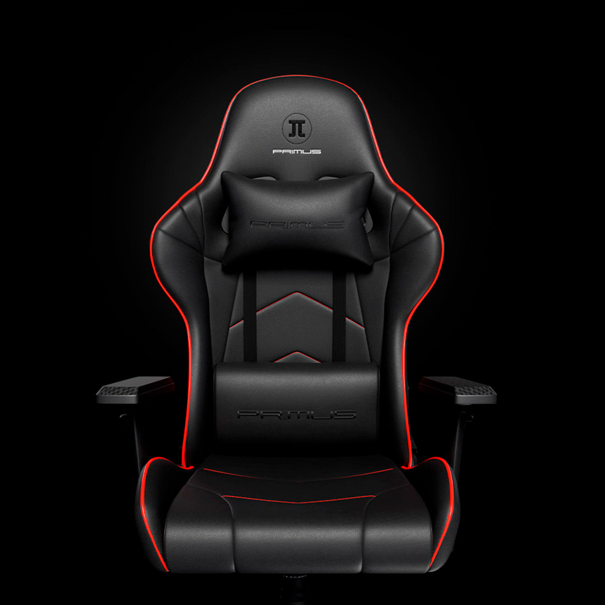 Silla Primus Gaming Thronos 200S Negro Con Rojo