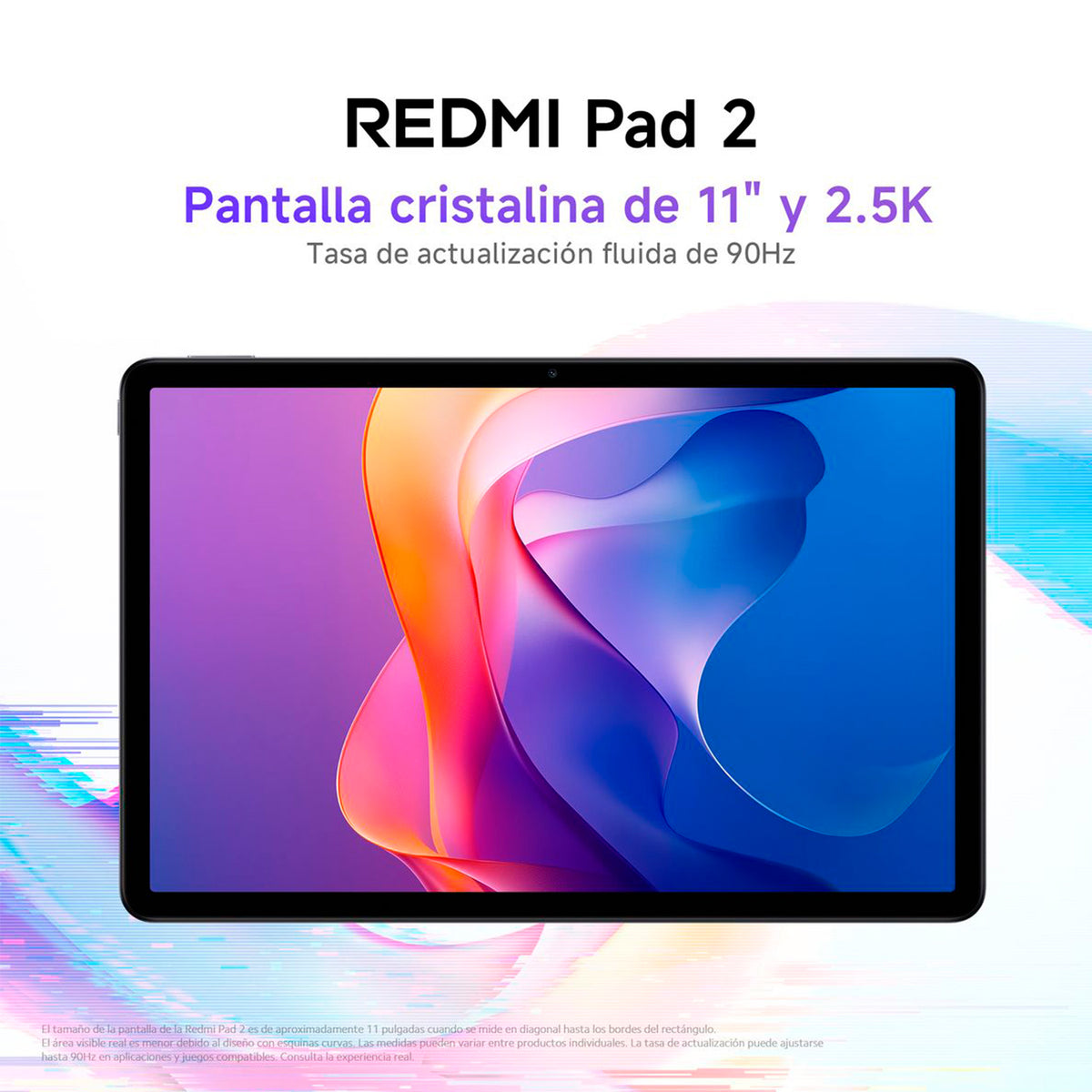 Tablet Redmi Pad 2 Gris 4GB 128GB