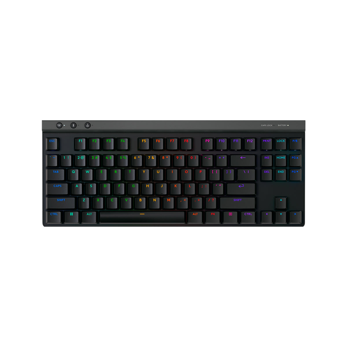 Teclado Gamer Mecánico Inalámbrico Logitech G515 TKL Lightspeed Negro