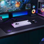 Teclado Primus Gaming Ballista 61T - Mecánico Alámbrico Blanco