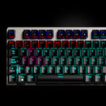 Teclado Primus Gaming Ballista 91T - Mecánico Alámbrico Con Efectos De Luz
