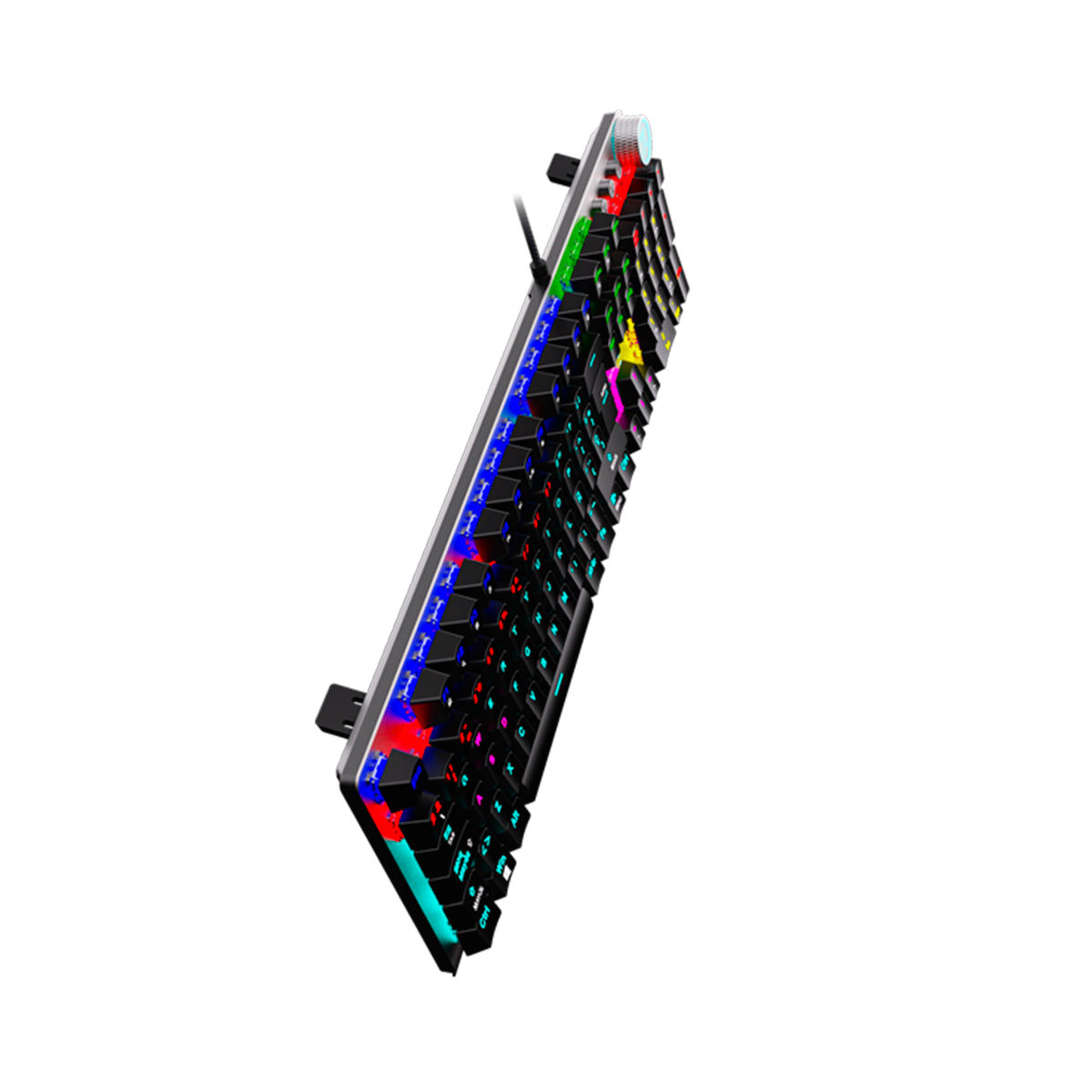 Teclado Primus Gaming Ballista 91T - Mecánico Alámbrico Con Efectos De Luz