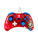 Control Nintendo Switch Rock Candy Alambrico Mario