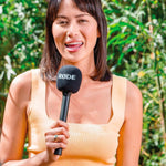 Adaptador de Mano Rode Interview Go Para Wireless Go