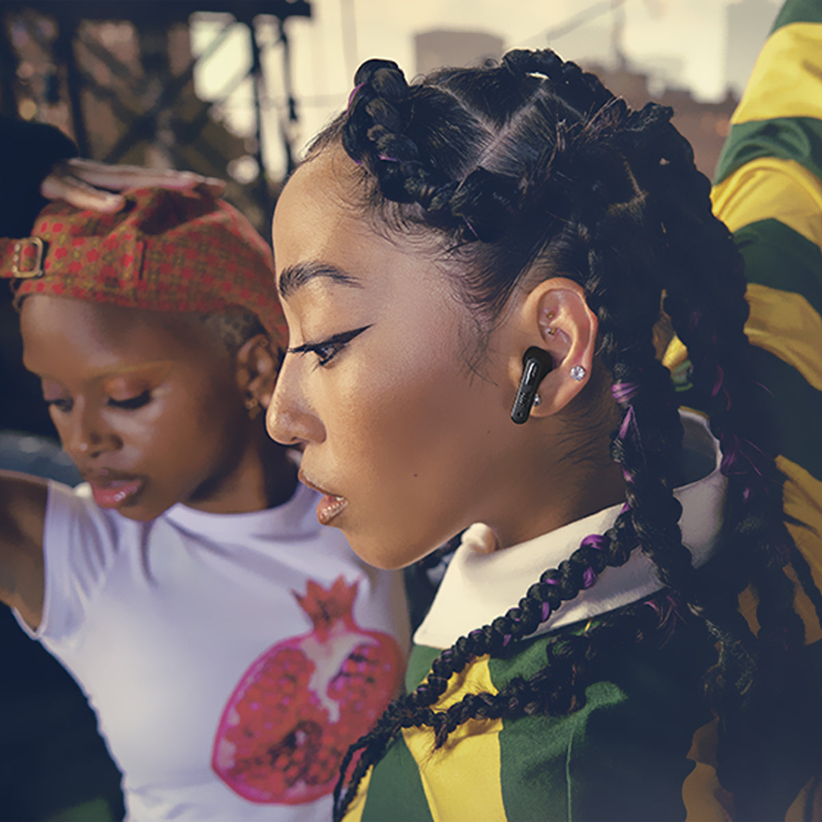 Audífonos JBL Inalámbrico NC Tune Flex 2 Negro