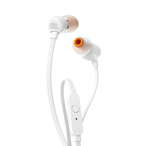 Audífono JBL T110 Alámbrico In Ear Blanco