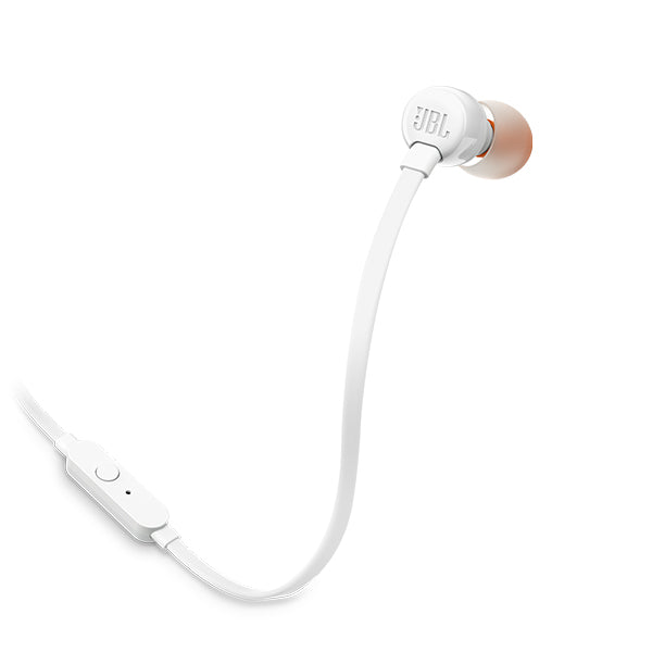 Audífono JBL T110 Alámbrico In Ear Blanco