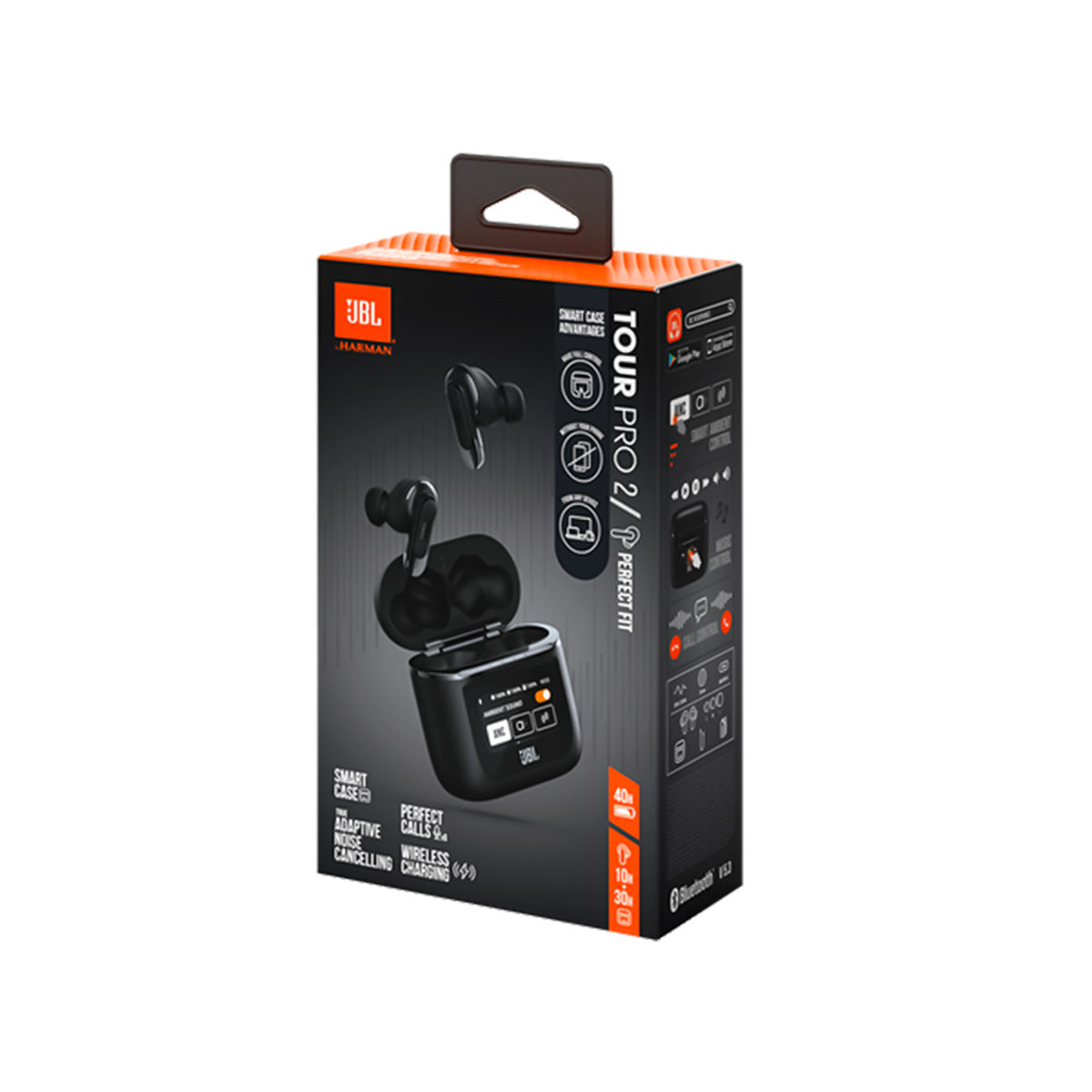 Audífonos JBL inalámbrico Tour Pro 2 Nc Negro.