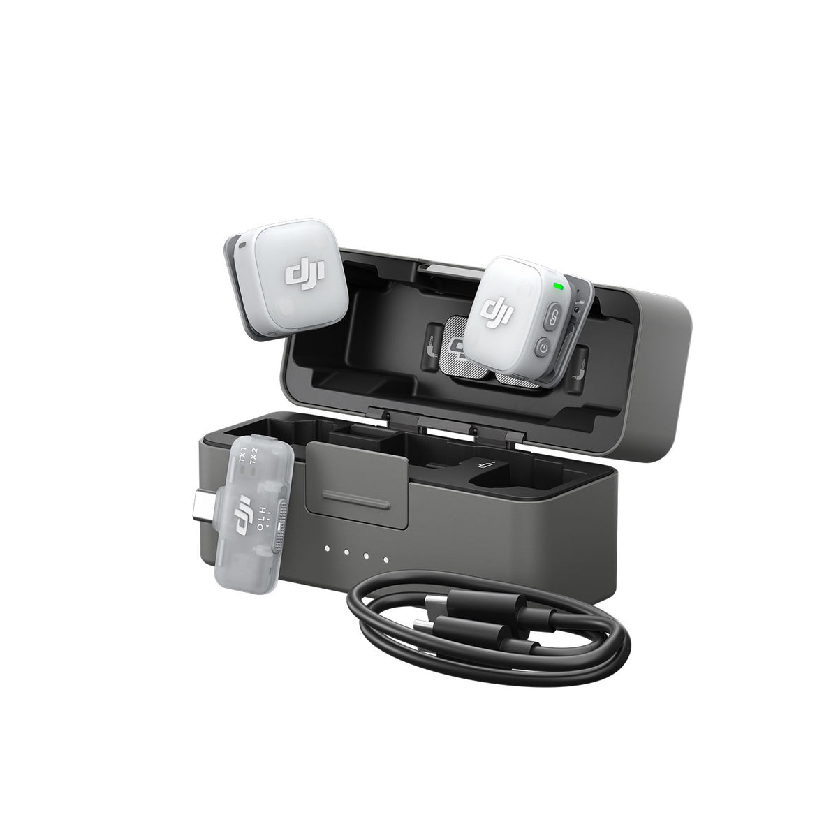 Microfono Dji Mic Mini 2 (2tx+ 1 Mobile Rx + Charging Case)