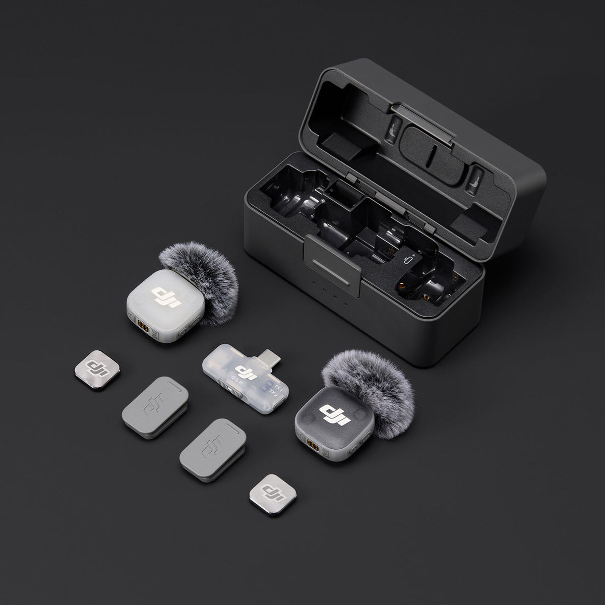 Microfono Dji Mic Mini 2 (2tx+ 1 Mobile Rx + Charging Case)