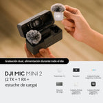 Microfono Dji Mic Mini 2 (2tx+ 1rx + Charging Case)