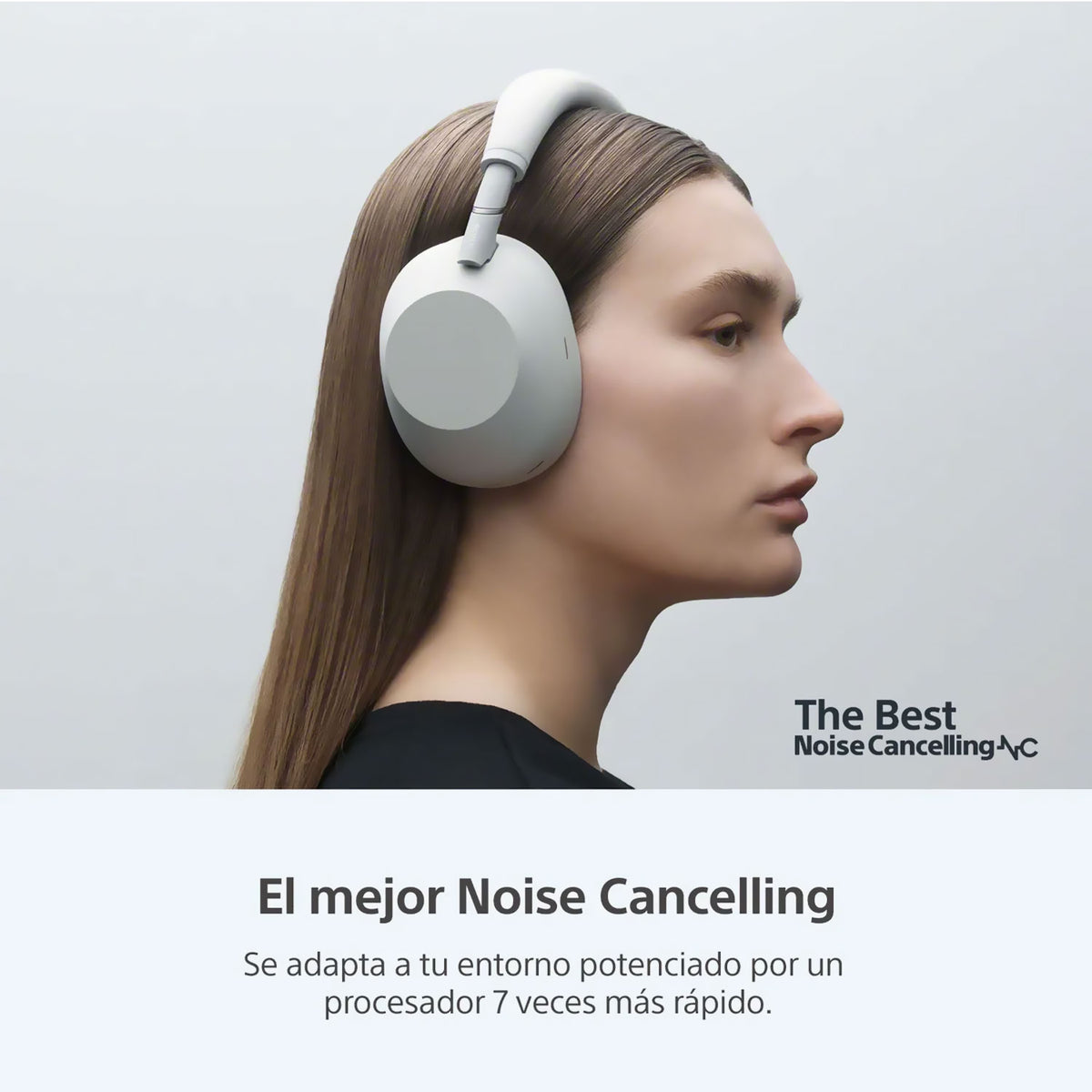 Audifonos Inalambricos Sony-cancelacion De Ruido Gris Wh 1000xm6