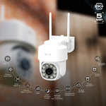 Cámara NEXXT Inteligente PTZ 2K Con Cable Para Exterior