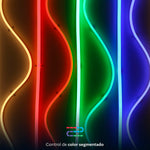 Cinta De Luz NEXXT Neón Led RGBIC WI-FI Inteligente De 5M - 110V/220V