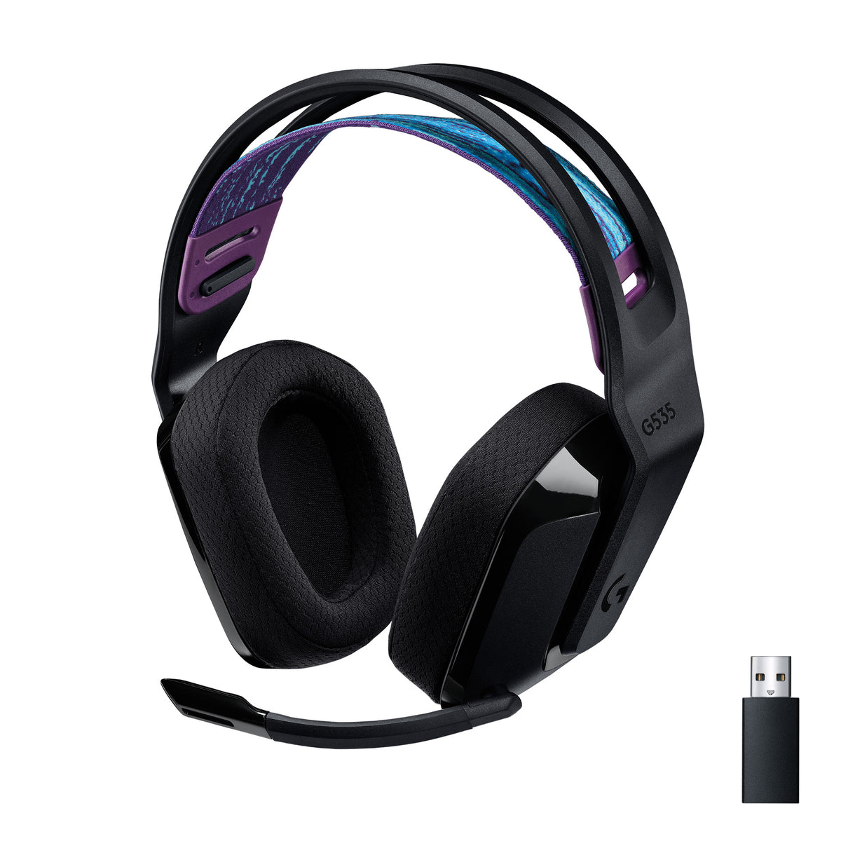 Audífonos Diadema Gaming Logitech G535 Inalámbrica