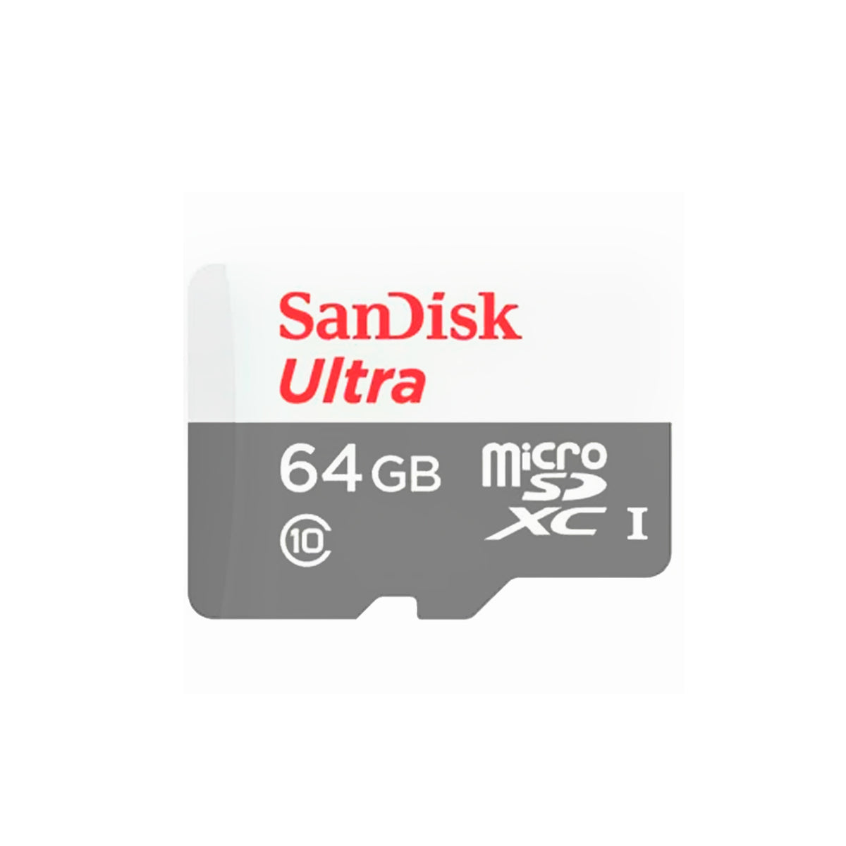 Memoria Micro Sd Sandisk Ultra 64 Gb Clase 10 Vel 100 Mbs