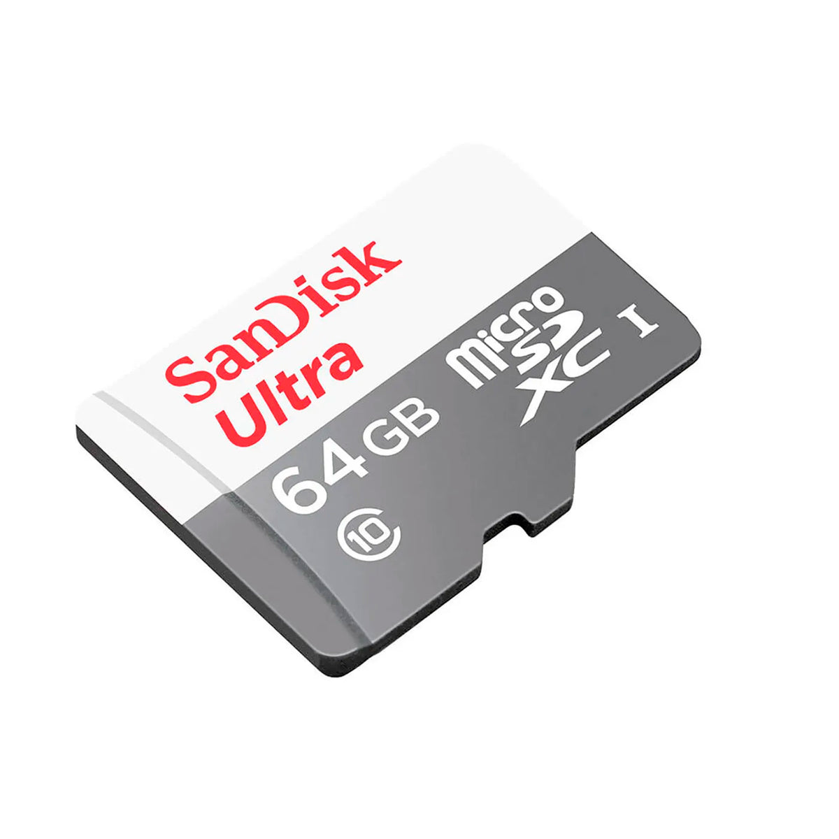 Memoria Micro Sd Sandisk Ultra 64 Gb Clase 10 Vel 100 Mbs