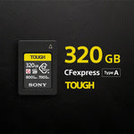 Memoria Sony 320 Gb Cfexpress Tipo A - Cea-g Con Especificacion Tough