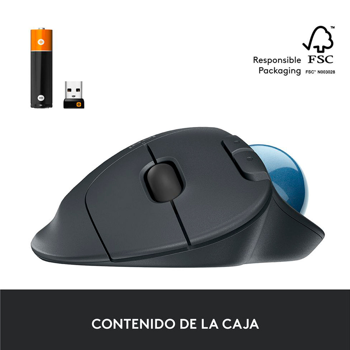 Mouse Logitech M575s Trackball Ergo Inalambrico