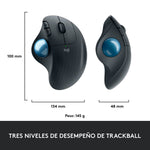 Mouse Logitech M575s Trackball Ergo Inalambrico