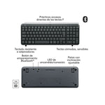 Teclado Logitech K250 Negro