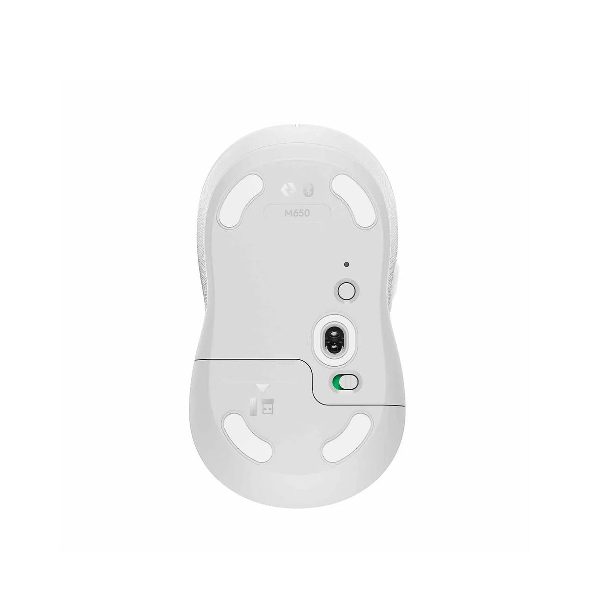 Mouse Logitech M650 Blanco Inalambrico