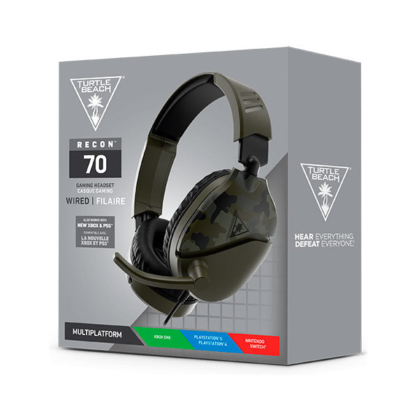 Audífono Turtle Beach Earforce Recon 70P Verde Camuflado