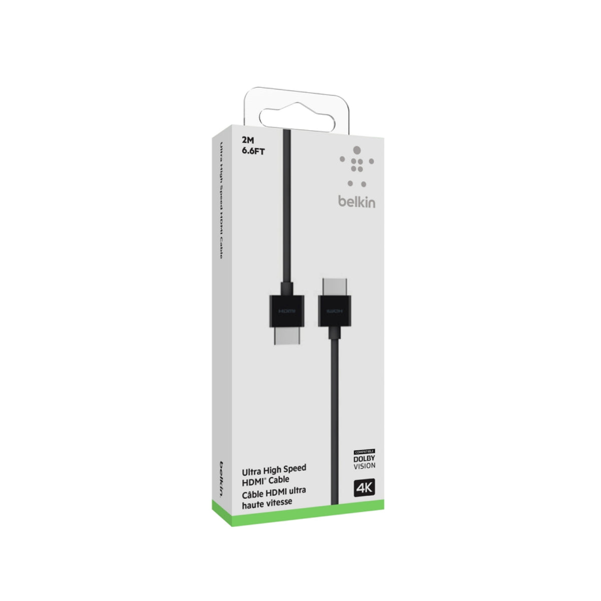 Cable Belkin HDMI UltraHD 4K 2 m Negro