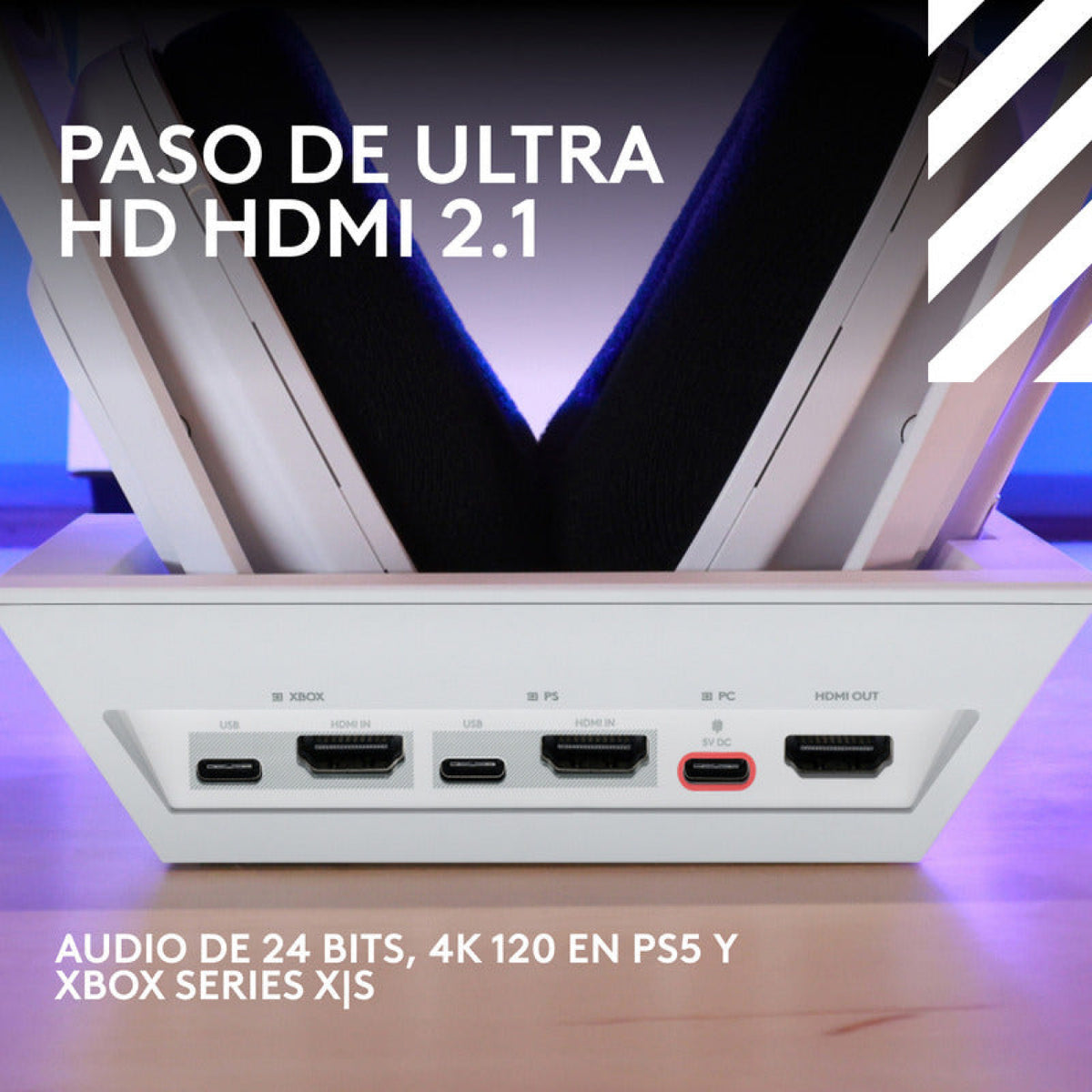 Diadema Inalámbrica Logitech G Astro A50 X Blanca